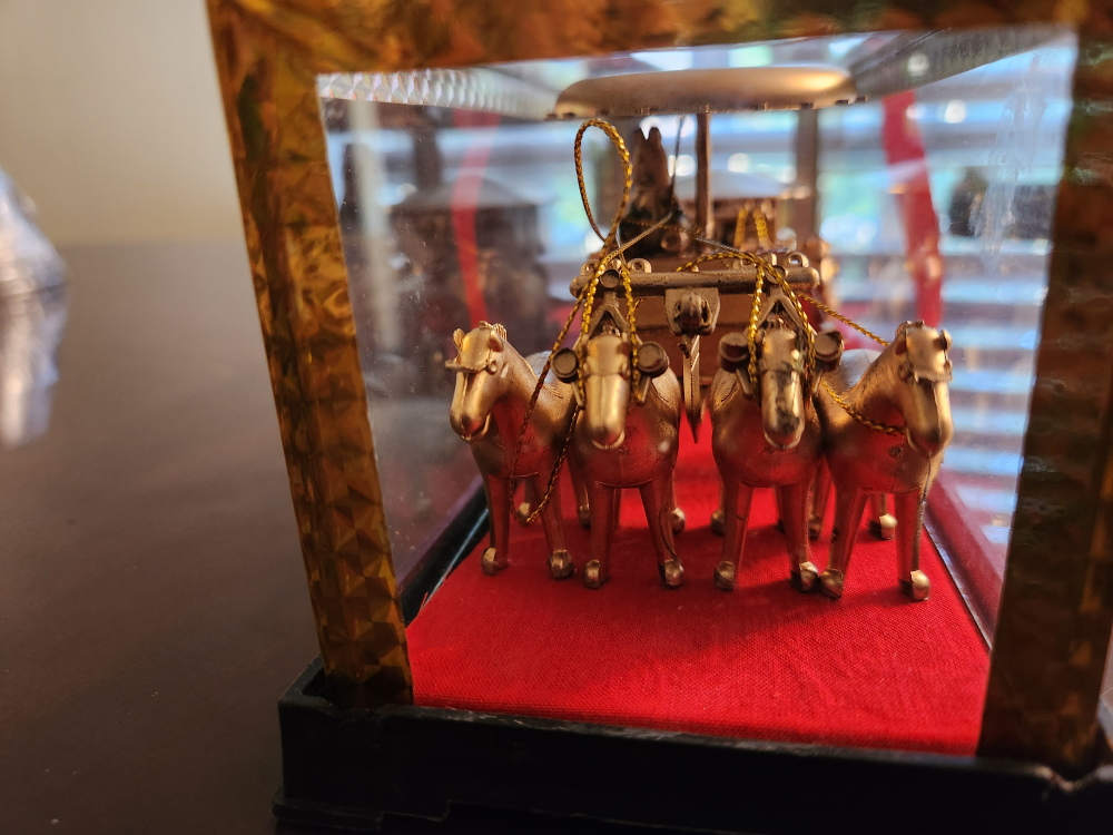 terracotta warriors horse cart figure - photo 2