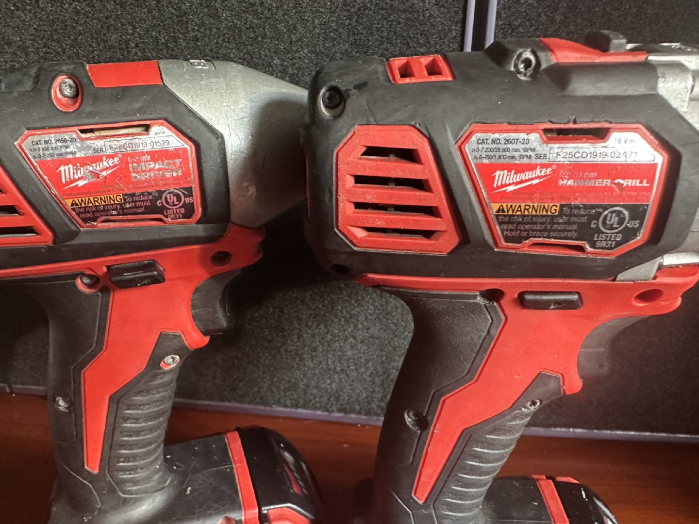 Milwaukee 1/4 Impact Driver & 1/2 Hammer Drill - photo 2