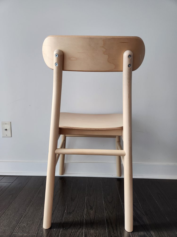 Ikea NORRÅKER table with 1 RÖNNINGE chair - photo 2