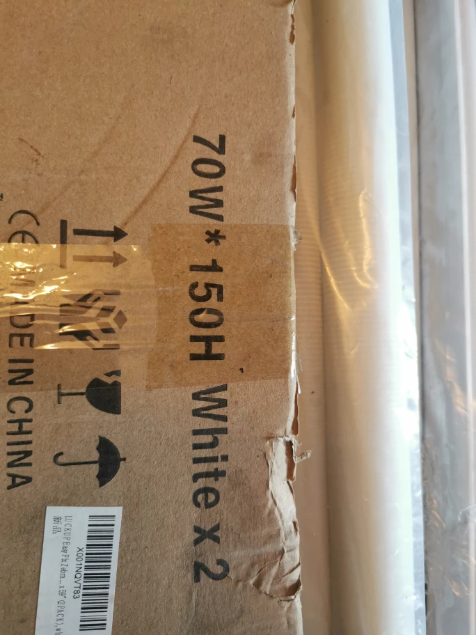 white zebra blinds easy fix x2 - photo 3