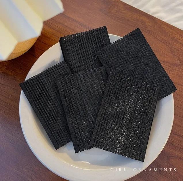 Brand New Black Velcro Hair Pads (2 pieces)