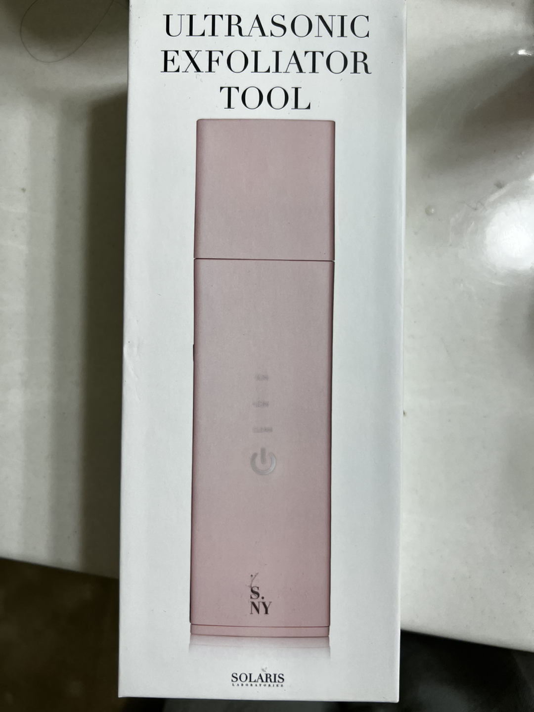 Solaris ultrasonic exfoliator tool