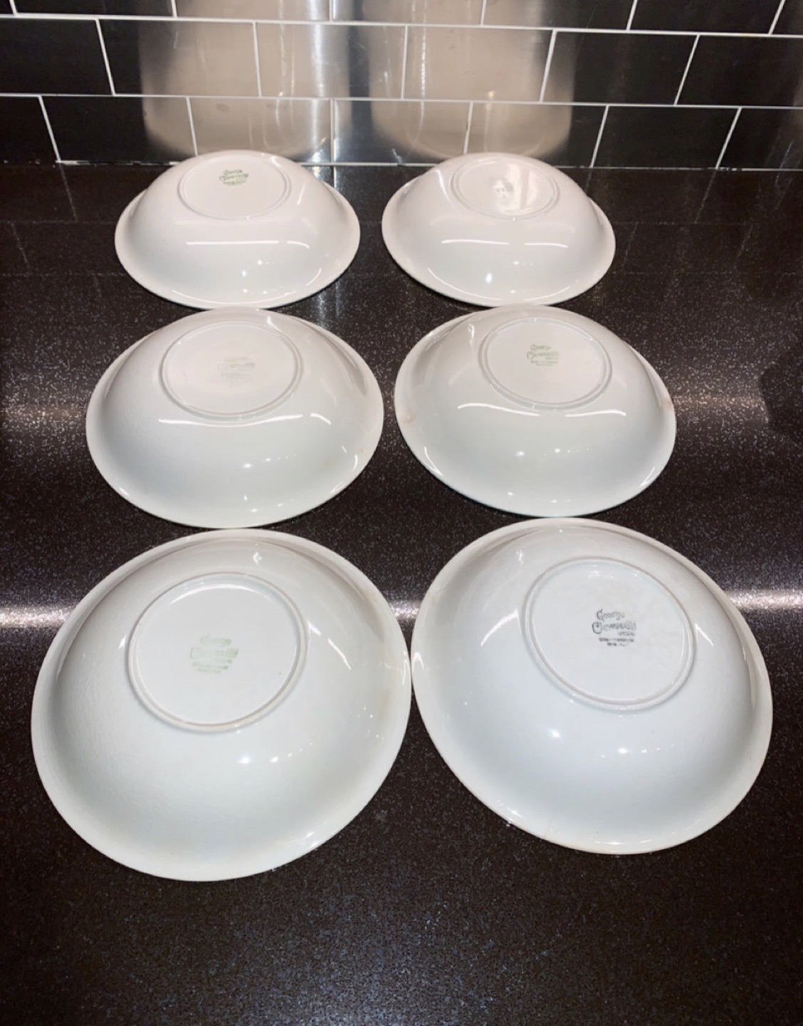 Vintage George Clews & Co. Ltd Bowl set. $20 for the Set of 6. - photo 3