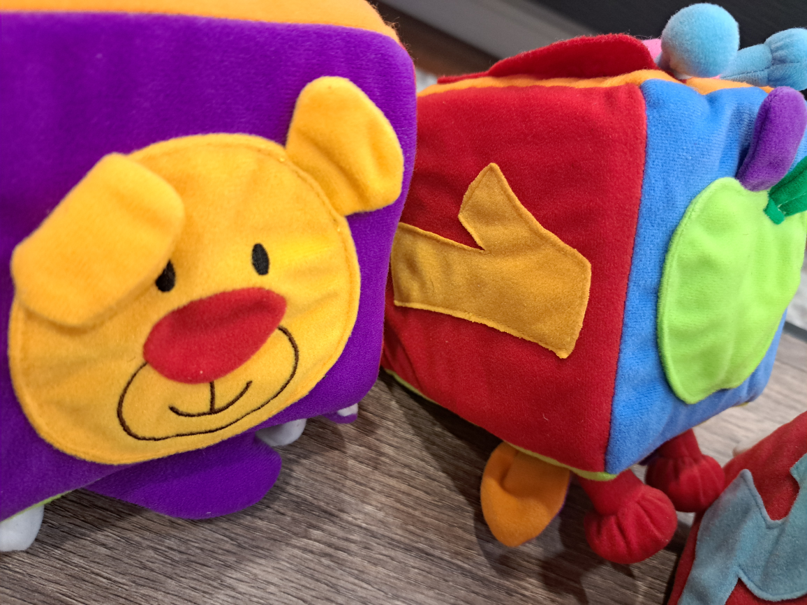 Sensory Baby Toddler Toys Soft Cubes - photo 3