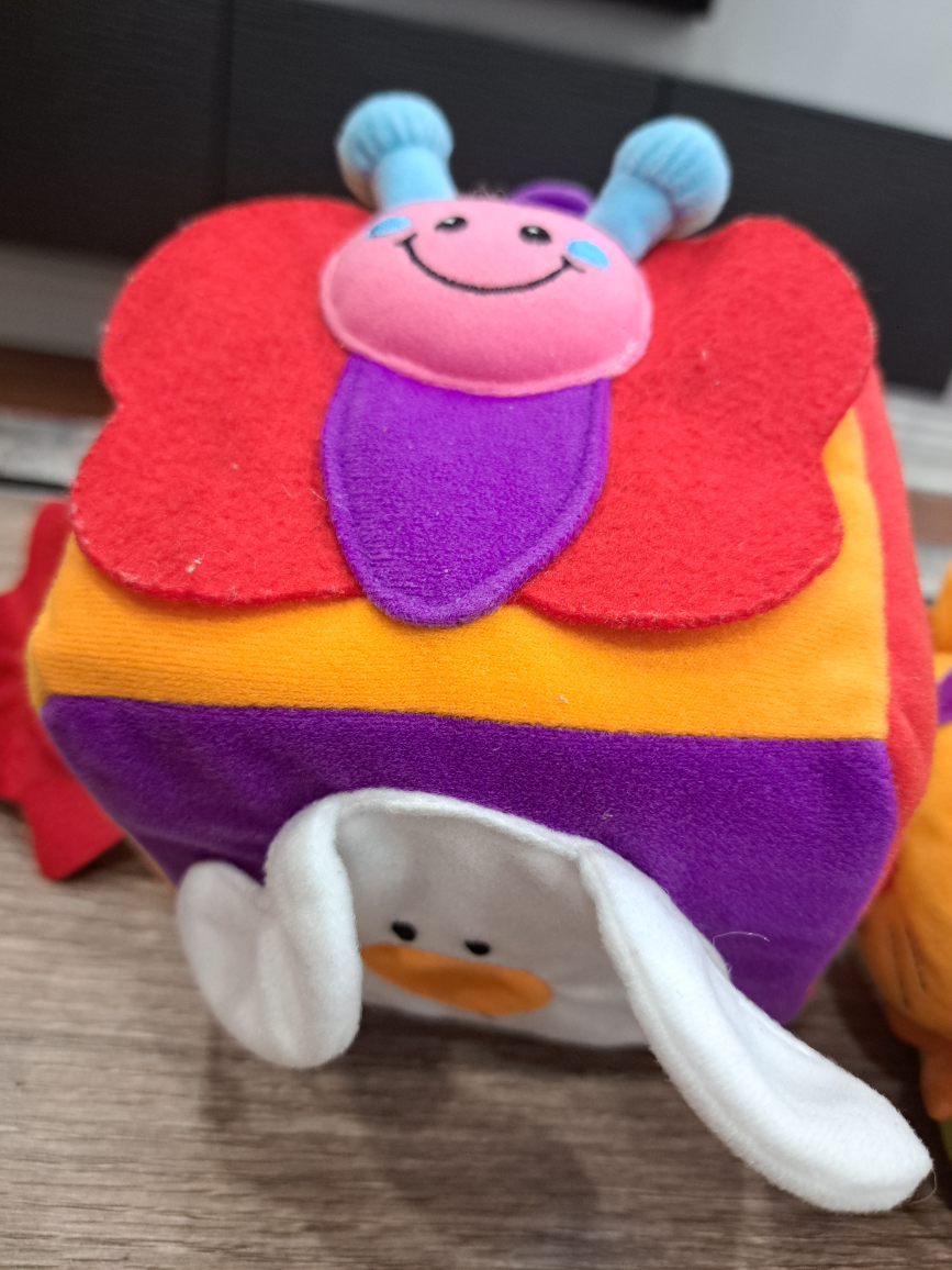 Sensory Baby Toddler Toys Soft Cubes - photo 4