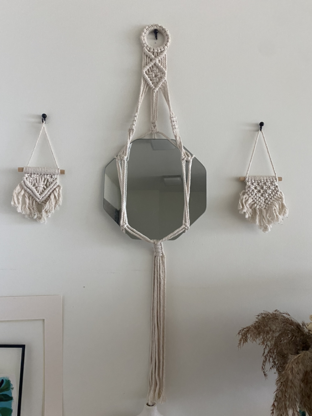 Macrame Mirror Decor