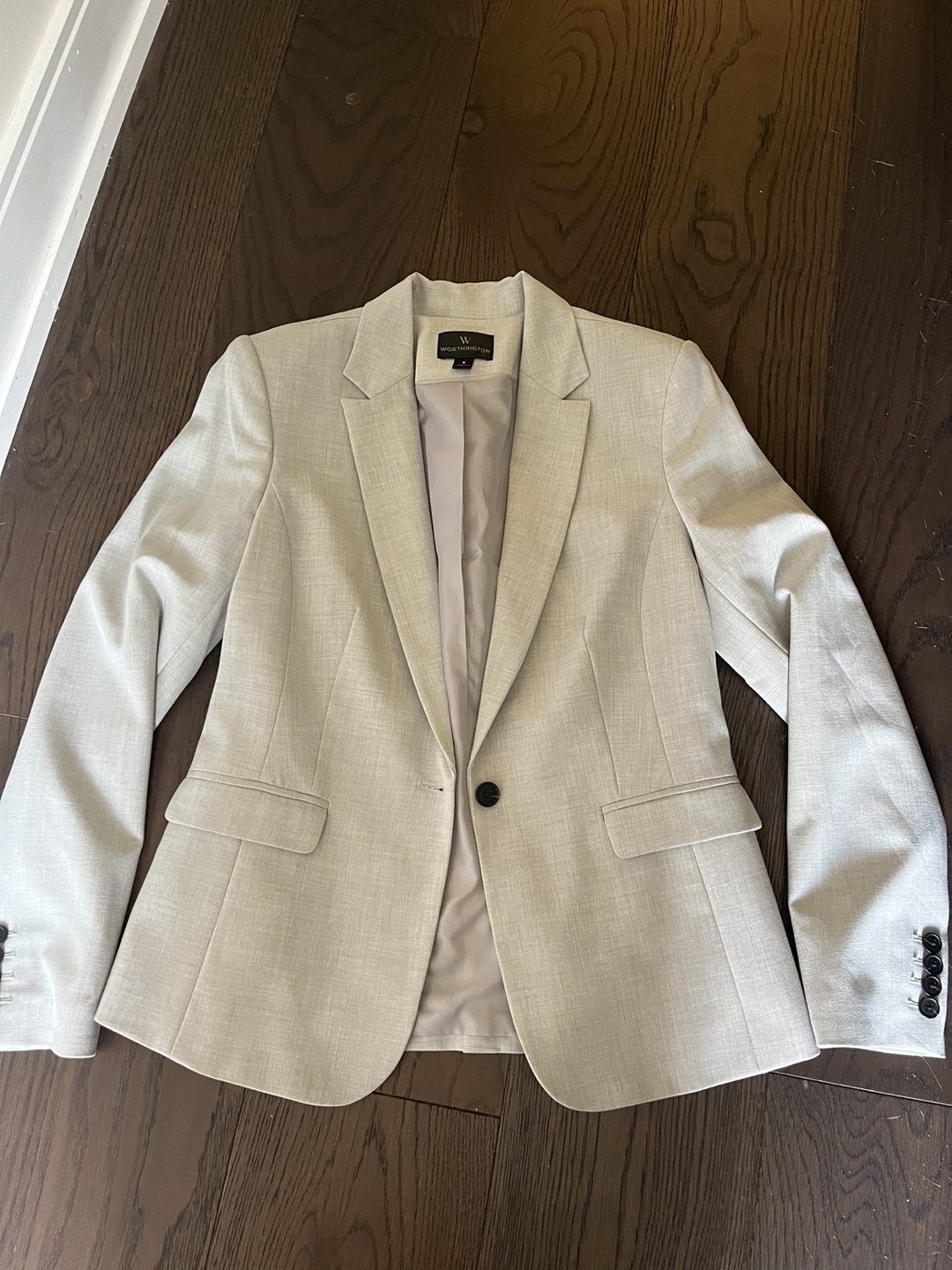 Womens blazer size 8 grey thumbnail
