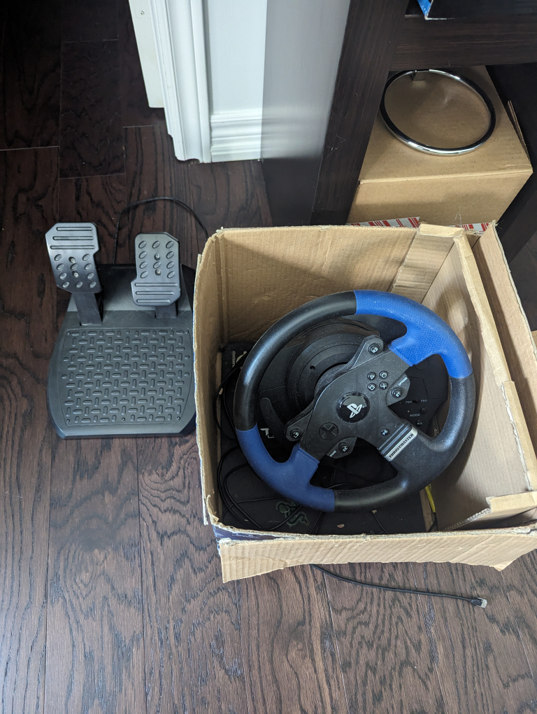 Thrustmaster T150 racing wheel thumbnail