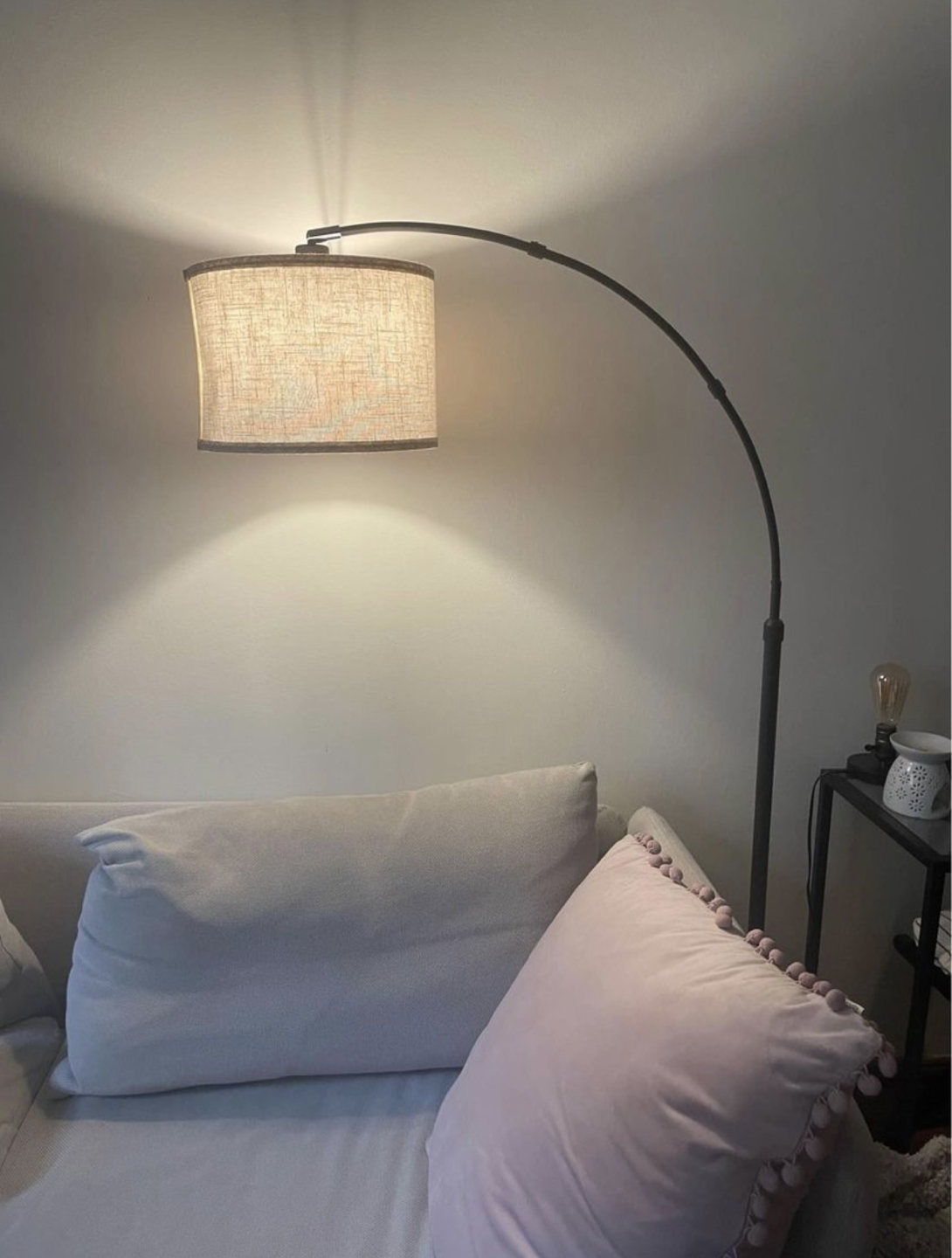 Arched floor lamp
