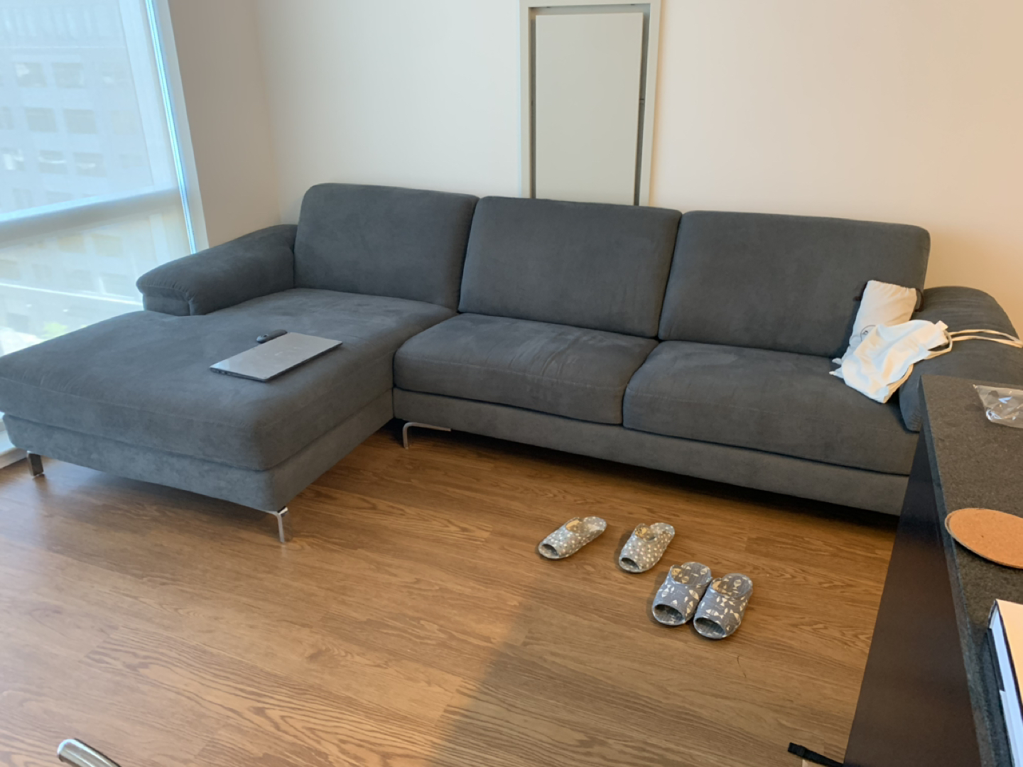 Fabric sofa