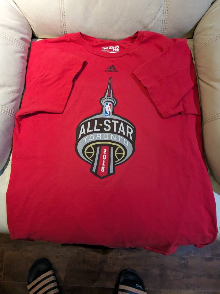 adidas NBA All star Toronto Tee L thumbnail