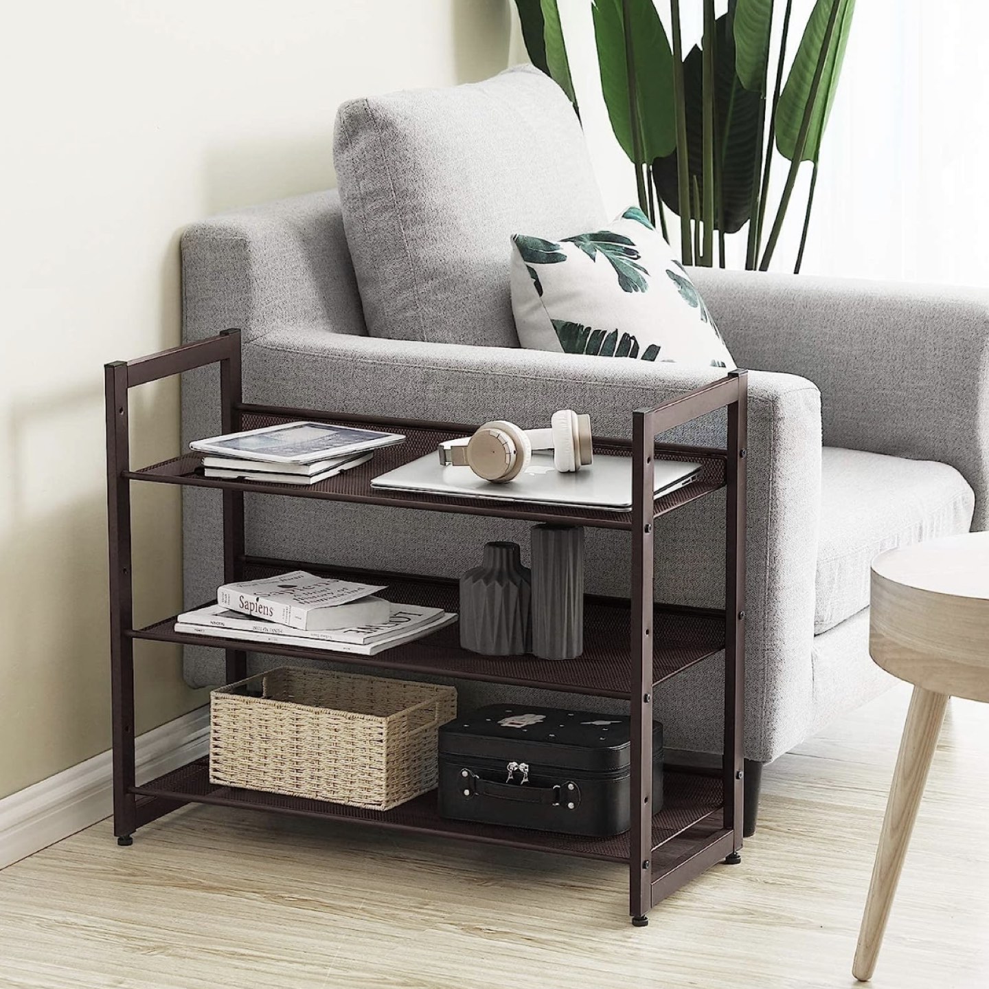 Bronze Three teir shoe rack - photo 5