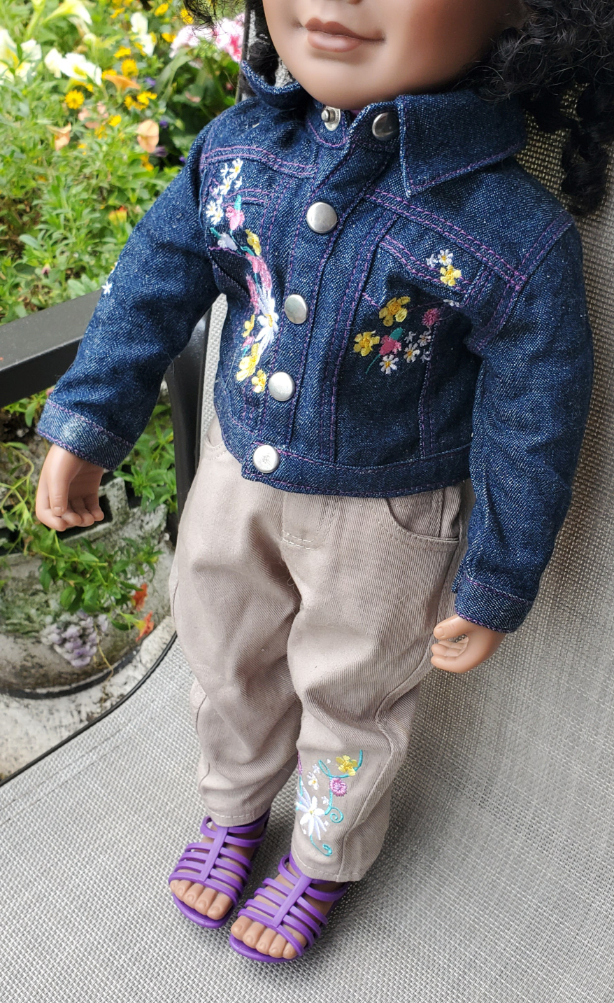 Maplelea Doll Outfit,  Manitoba Wildflowers,  Doll Not Included  - photo 2