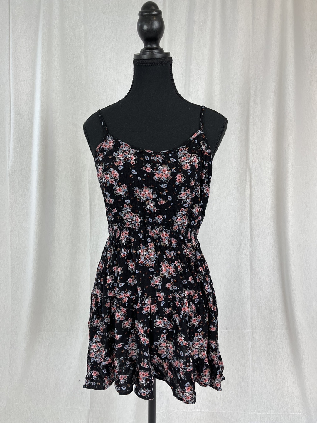 Pink Rose floral open-back summer dress - photo 3