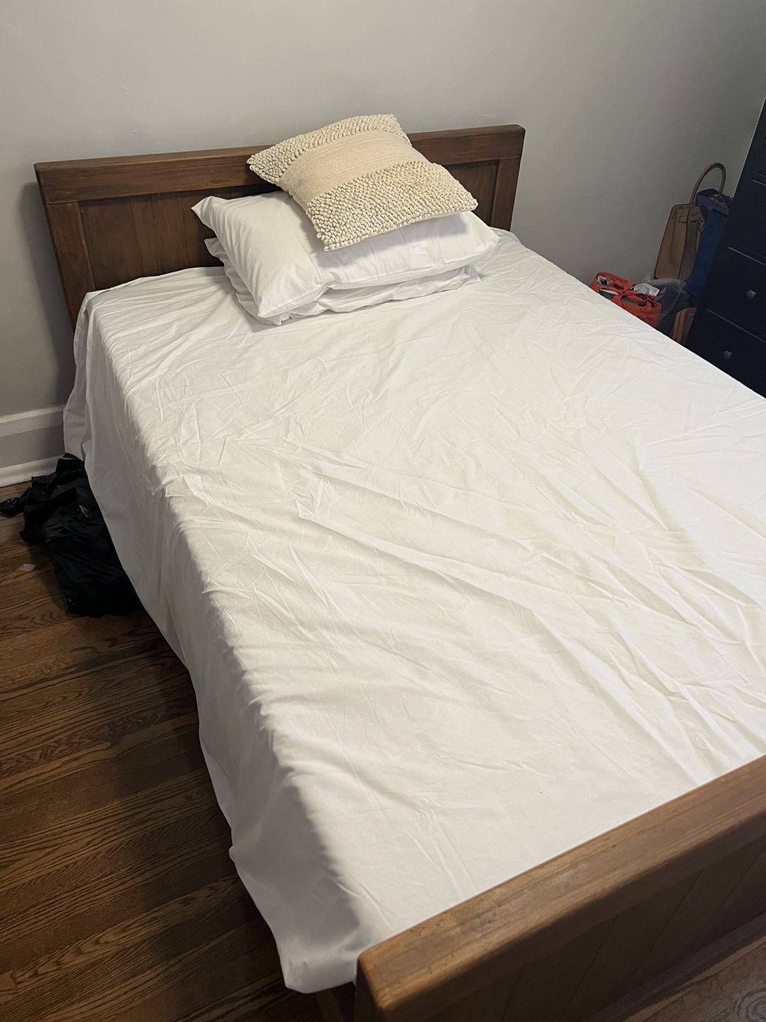 CD Furniture Solid Wood Bed Frame, ONLY UNTIL 24/07, worth $1300