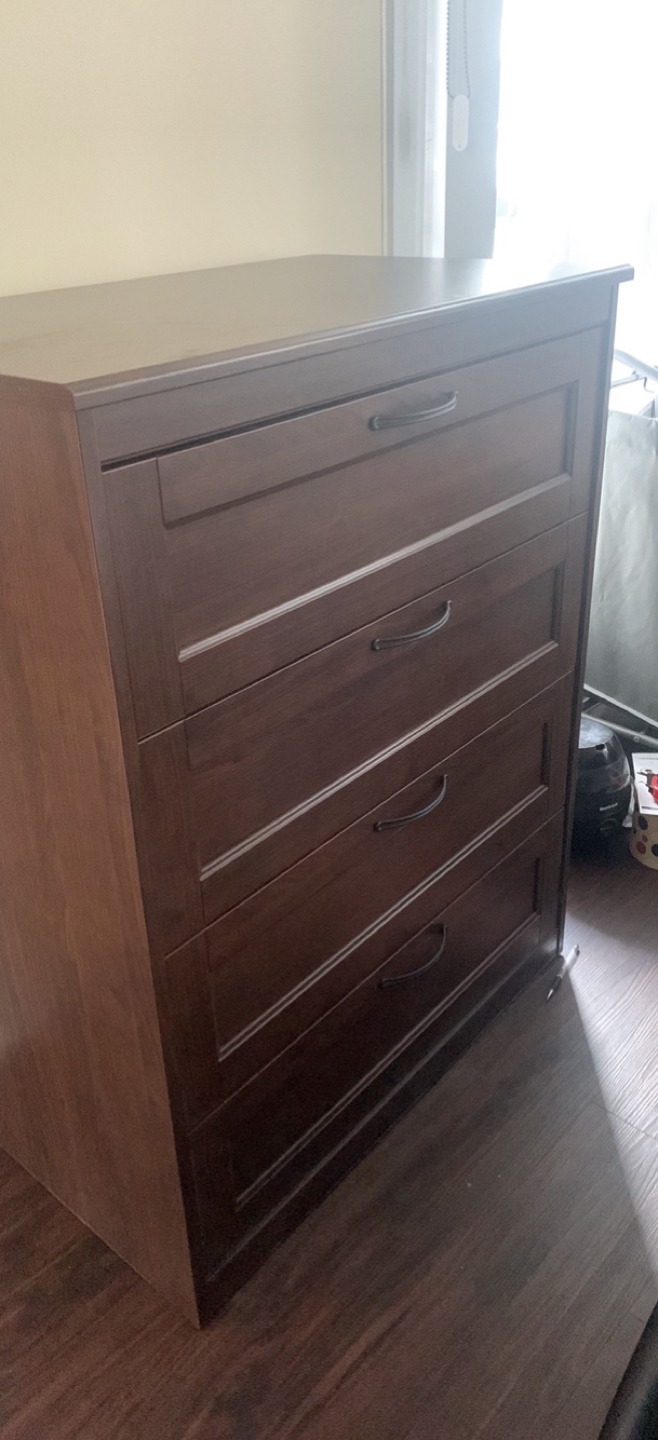 Brown ikea dresser (SONGESAND) - photo 2