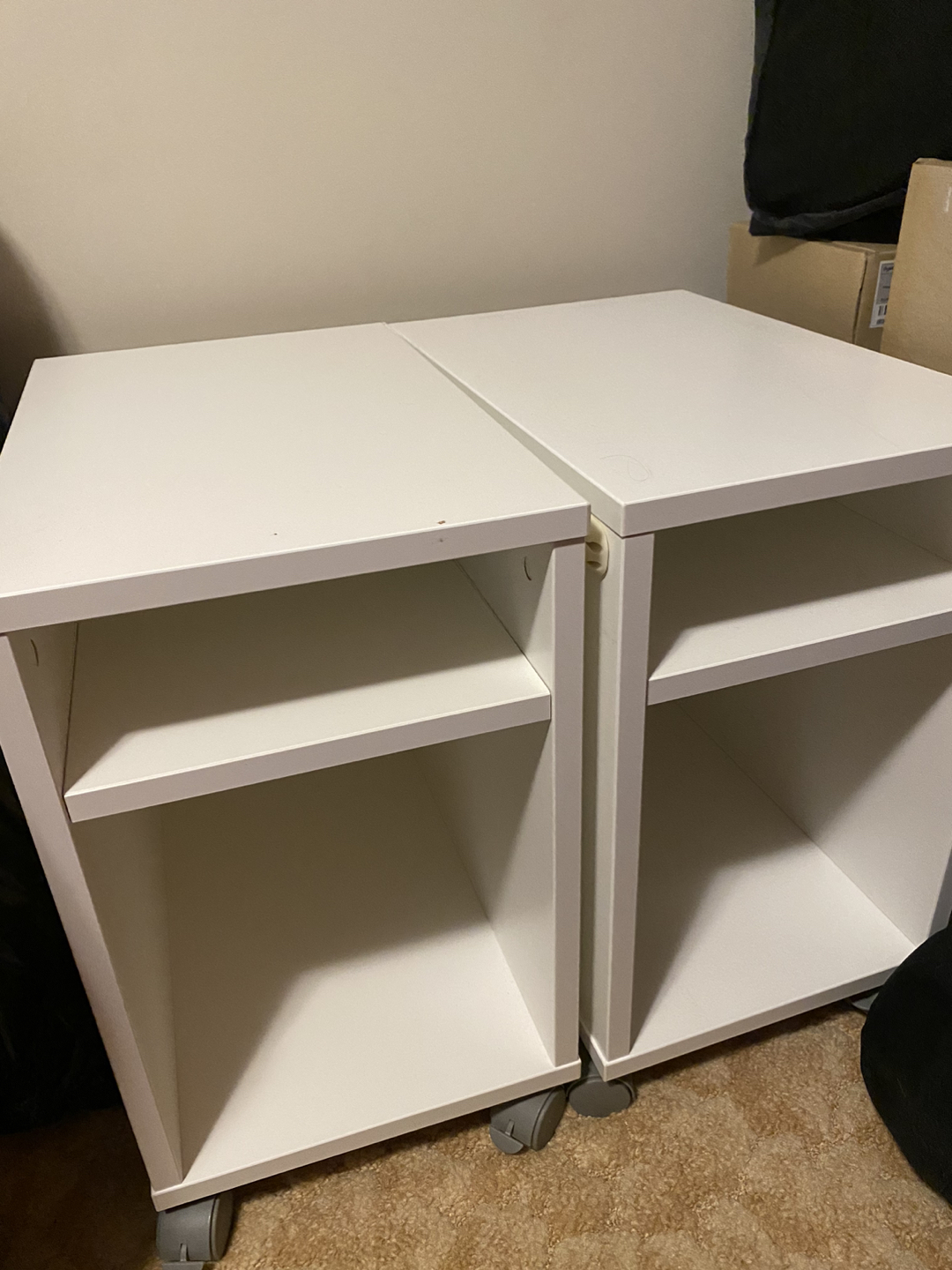 IKEA OLTEDAL Bedside table - white (802.507.02)