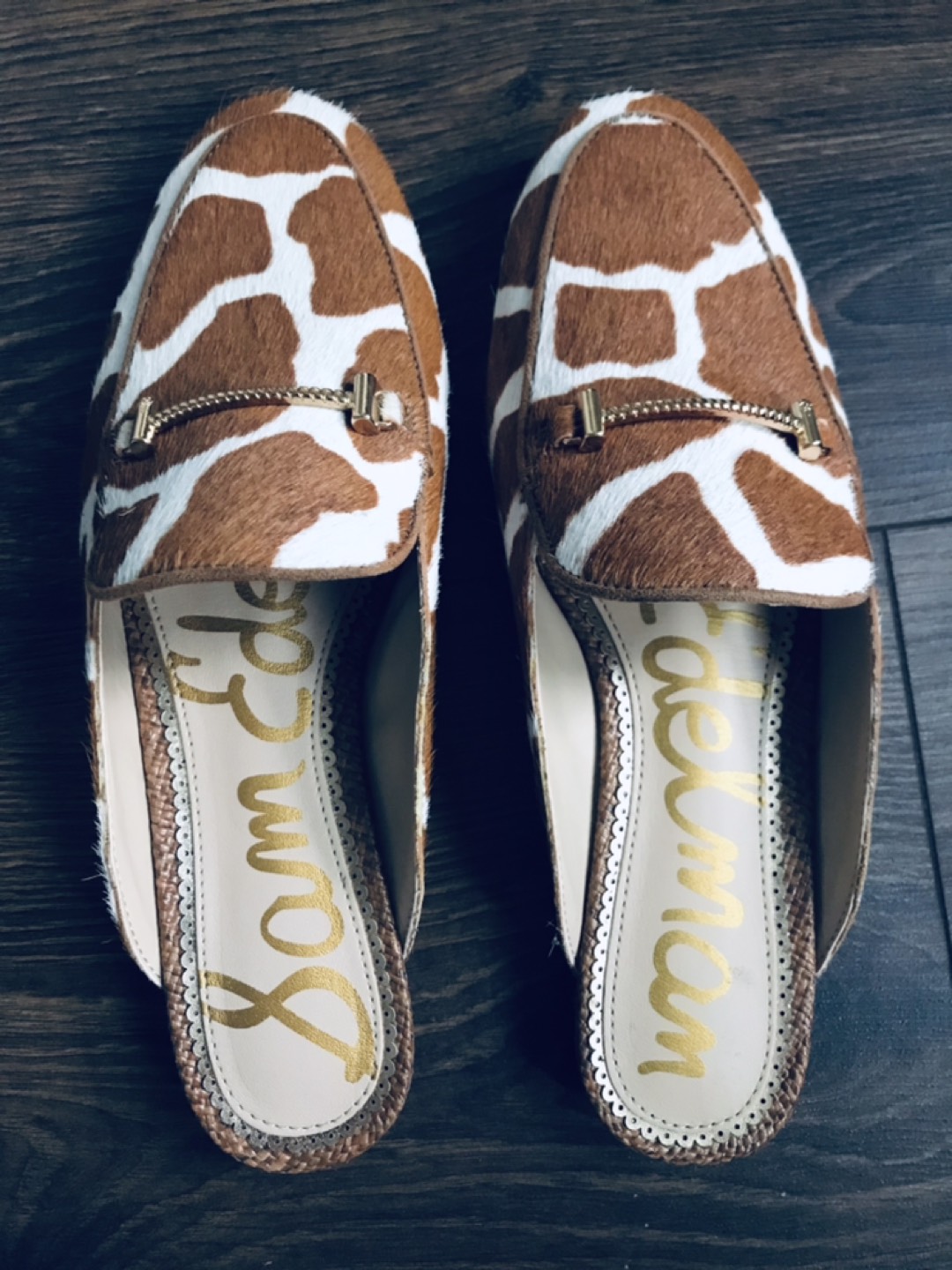 Sam Edelman Calf Hair Loafers Mules 6 image indicator(3)