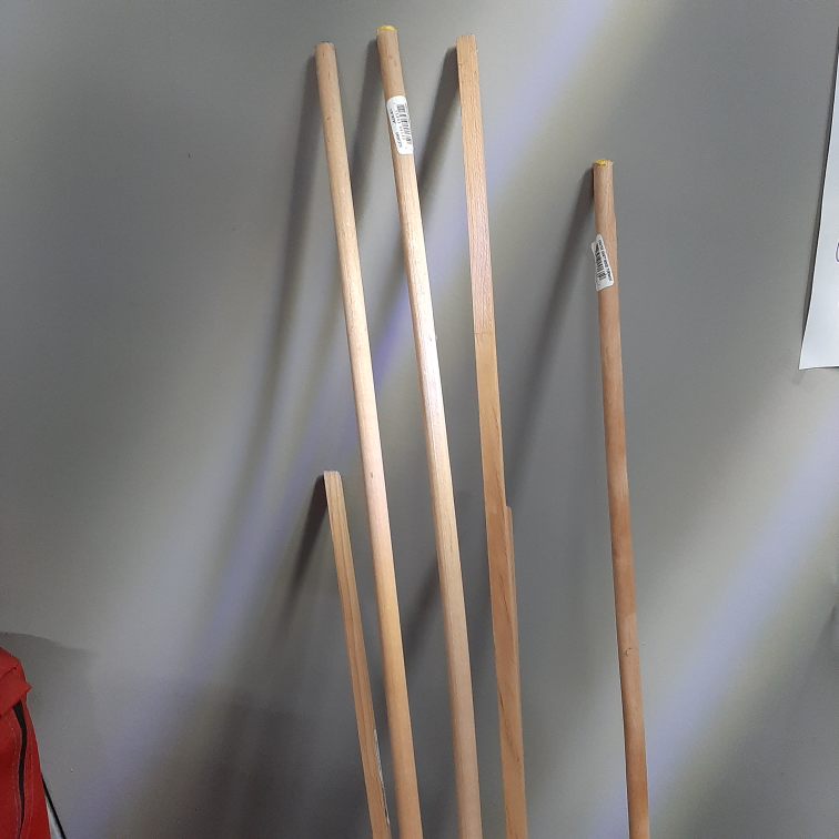 wooden & bamboo poles for garden - photo 3