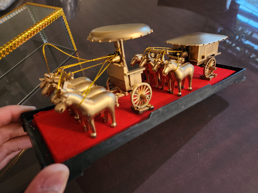 terracotta warriors horse cart figure