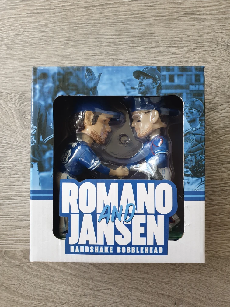 💰 Romano and Jansen Handshake Bobblehead