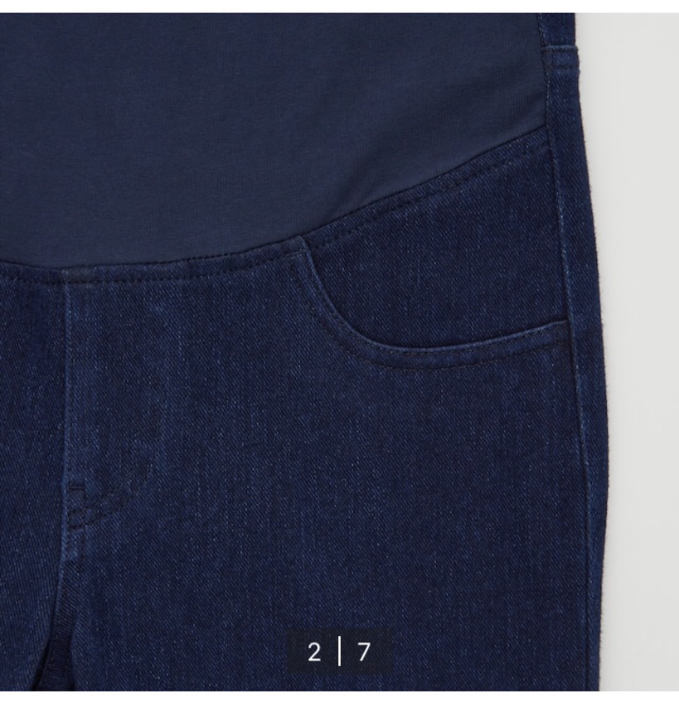 UNIQLO MATERNITY DENIM LEGGINGS PANTS Size:Medium image indicator(2)