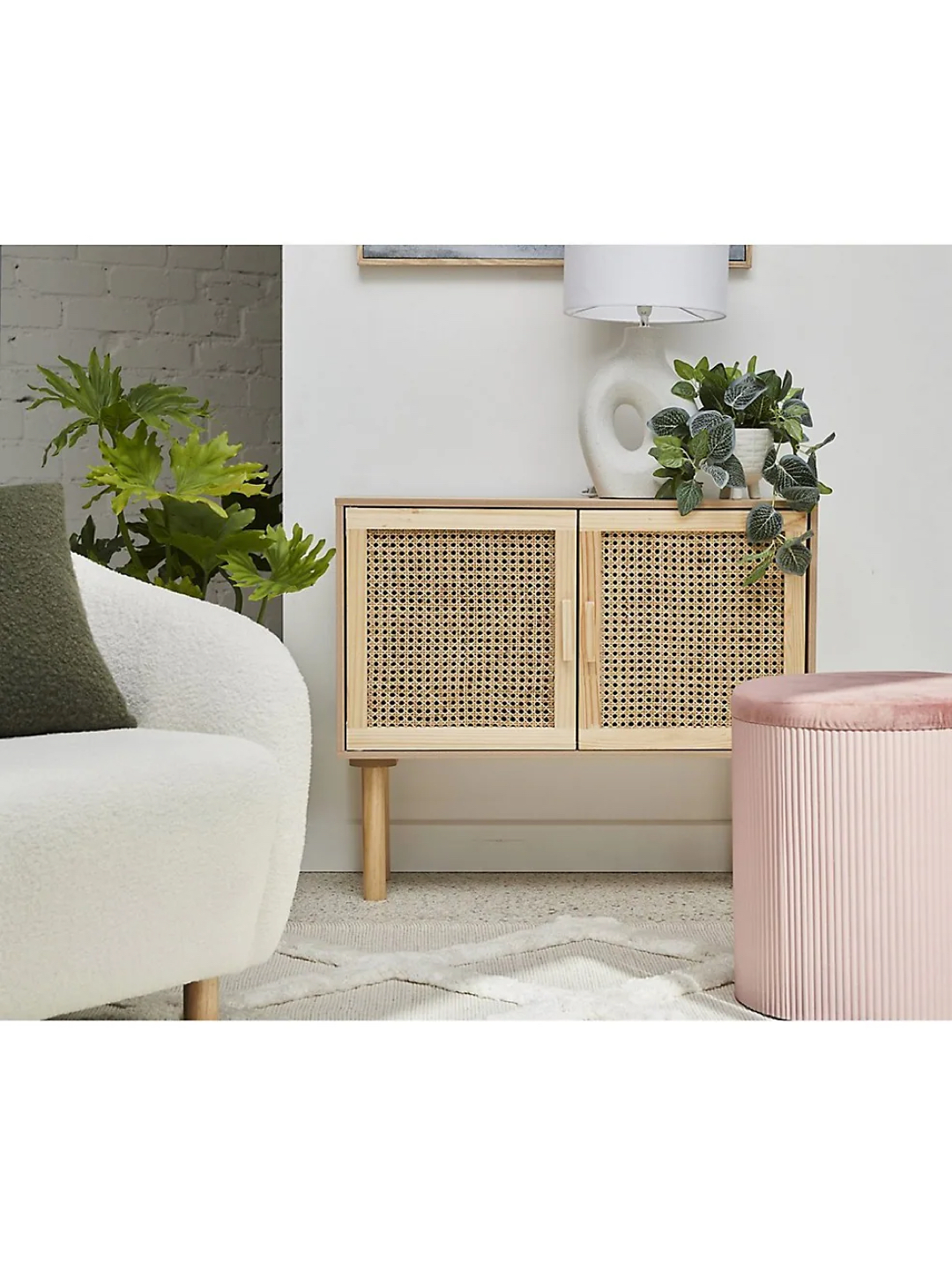 Rattan sideboard - Zellers