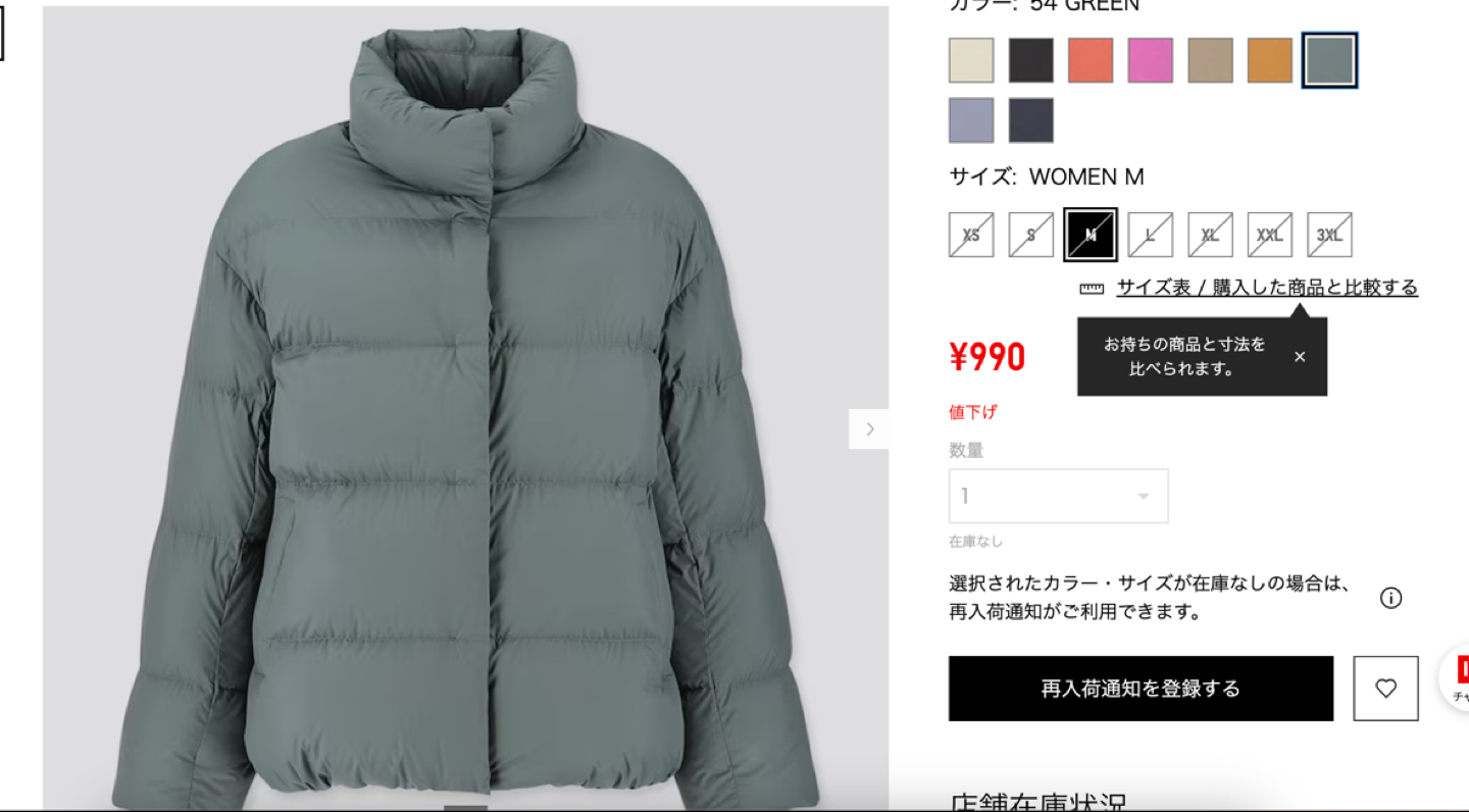 Ultra Light Down Puffer Jacket