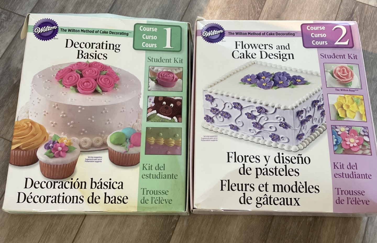 Wilton Cake Decorating Kits (Course 1 & 2) thumbnail