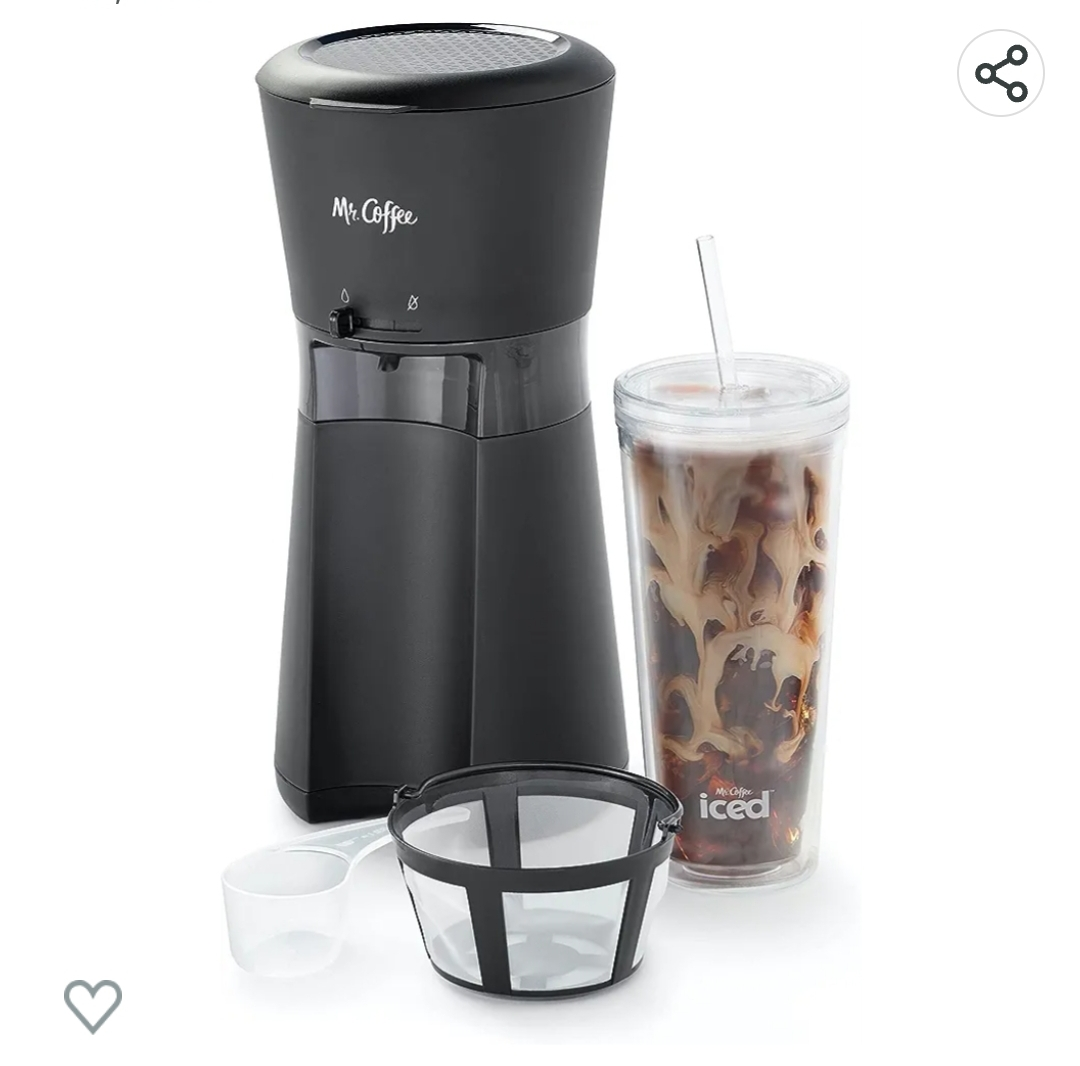 Mr. Coffee Iced Coffee Maker with Reusable Filter image indicator(2)