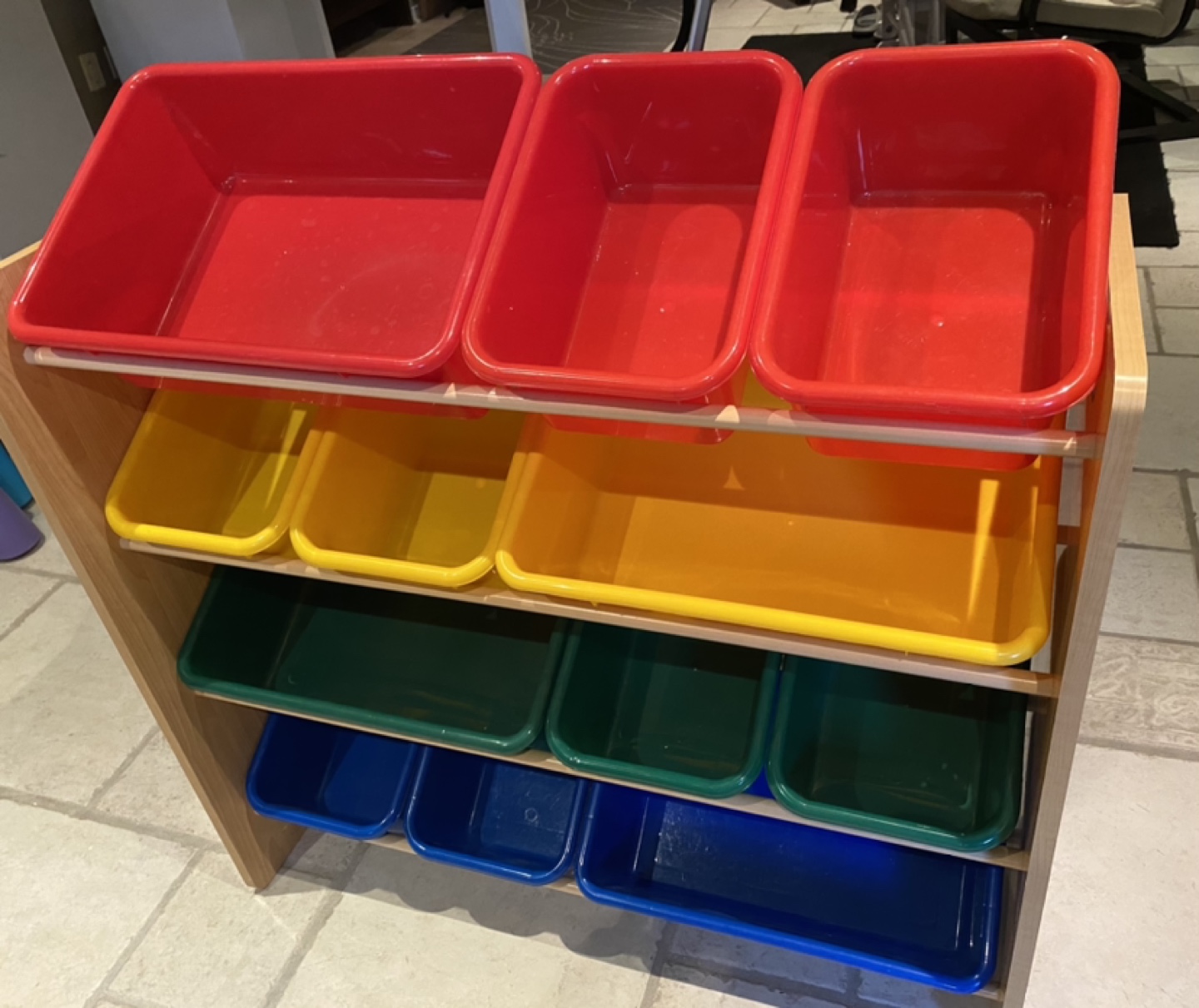 Kids 12 Bin Storage Unit thumbnail