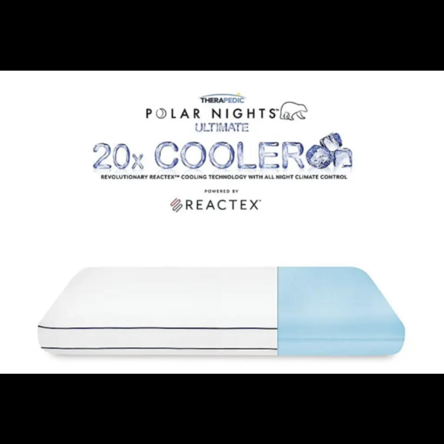 Chillax with 2 Polar Nights™ Cooling Memory Foam Pillows - photo 2