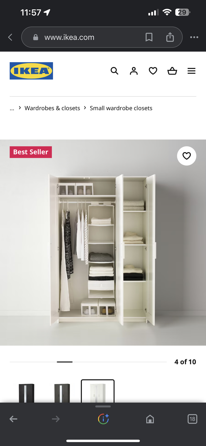 Ikea wardrobe - photo 2