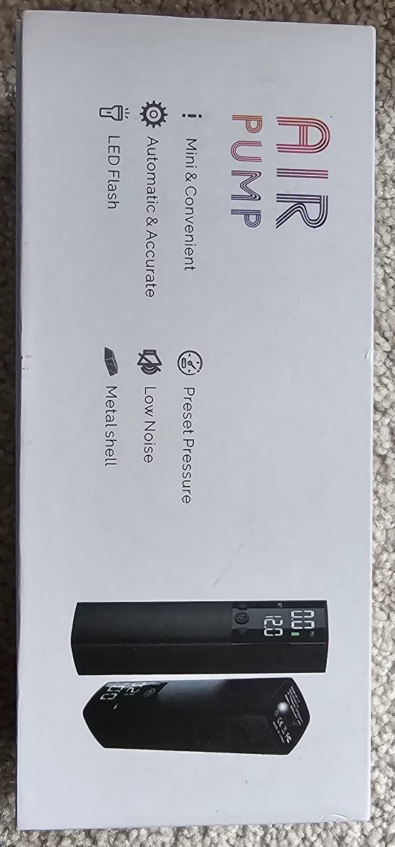 Electric Ball Pump, Air Pump with LCD Display and Pressure Gauge thumbnail