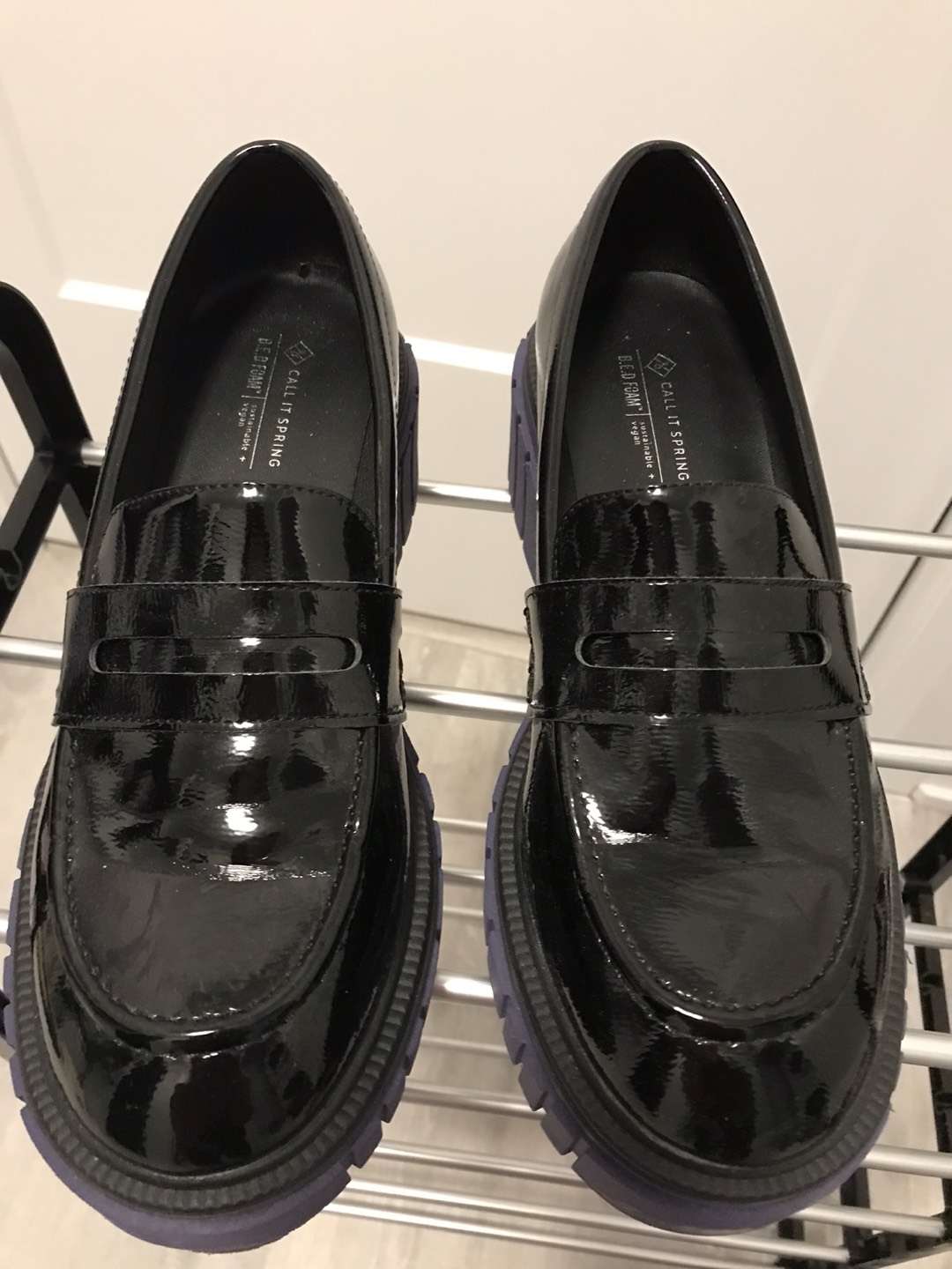 Call it Spring PARISS chunky lug sole loafers image indicator(2)