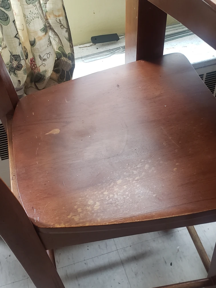 Solid wood dining table #freecycle - photo 4