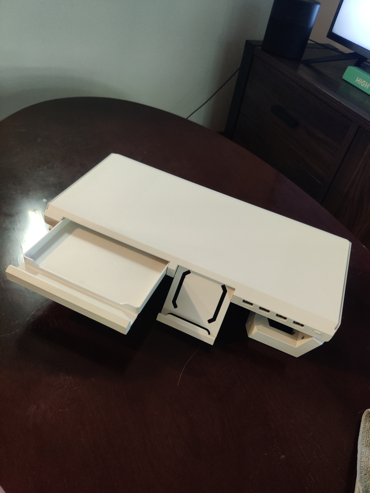 RGB Light Monitor Riser with Storage image indicator(3)