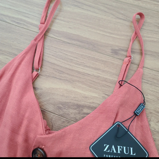 BNWT Button Up Summer Dress image indicator(2)