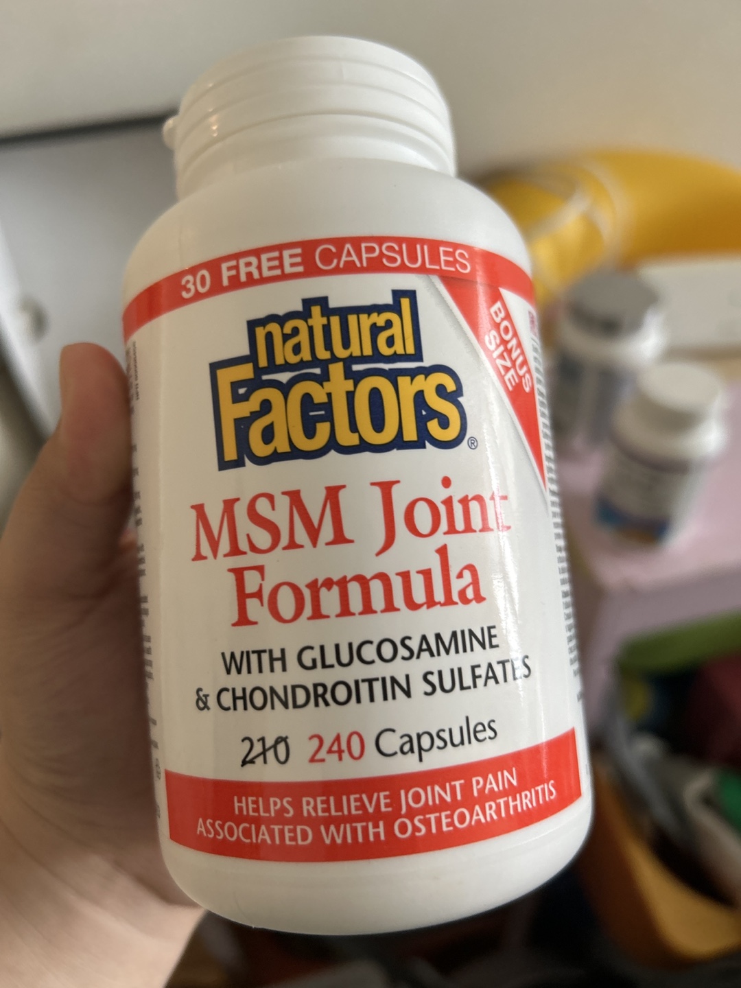 MSM joint formula
