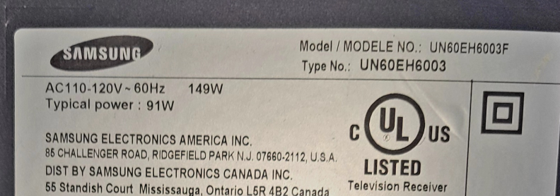 2013 Samsung 60" Smart TV image indicator(2)