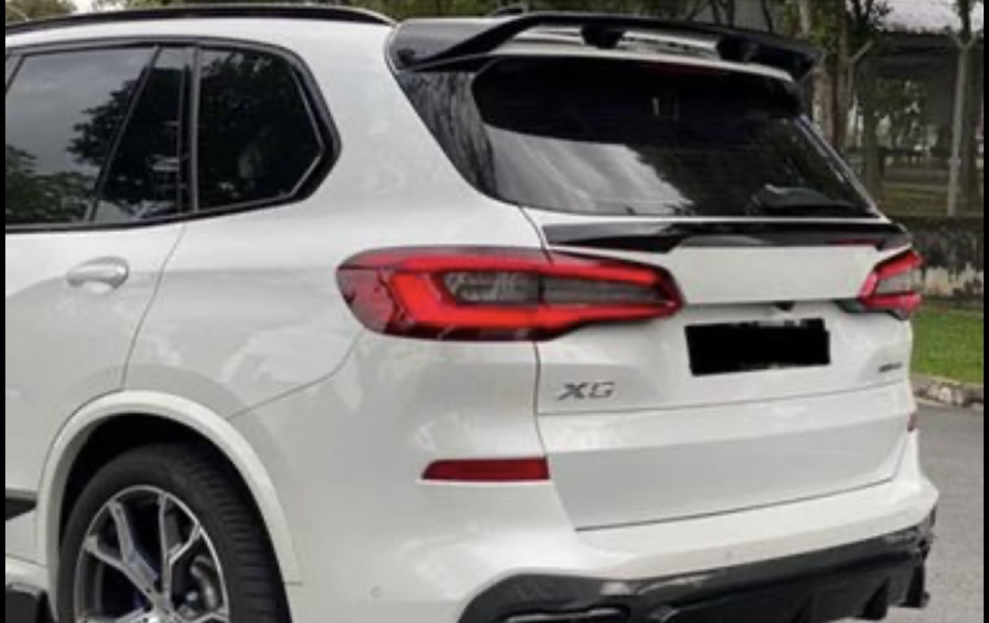 Carbon fiber spoiler for BMW X5 💰 thumbnail