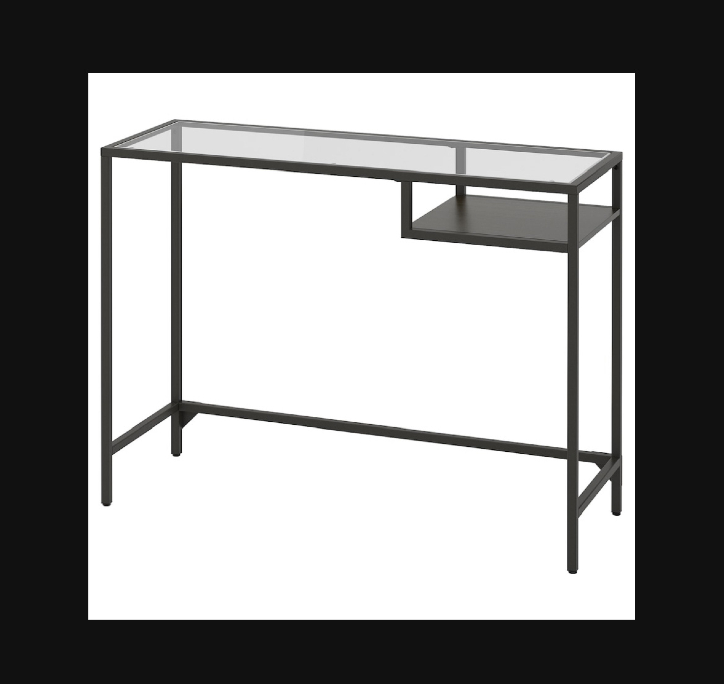 Ikea - Vittsjo desk (black)