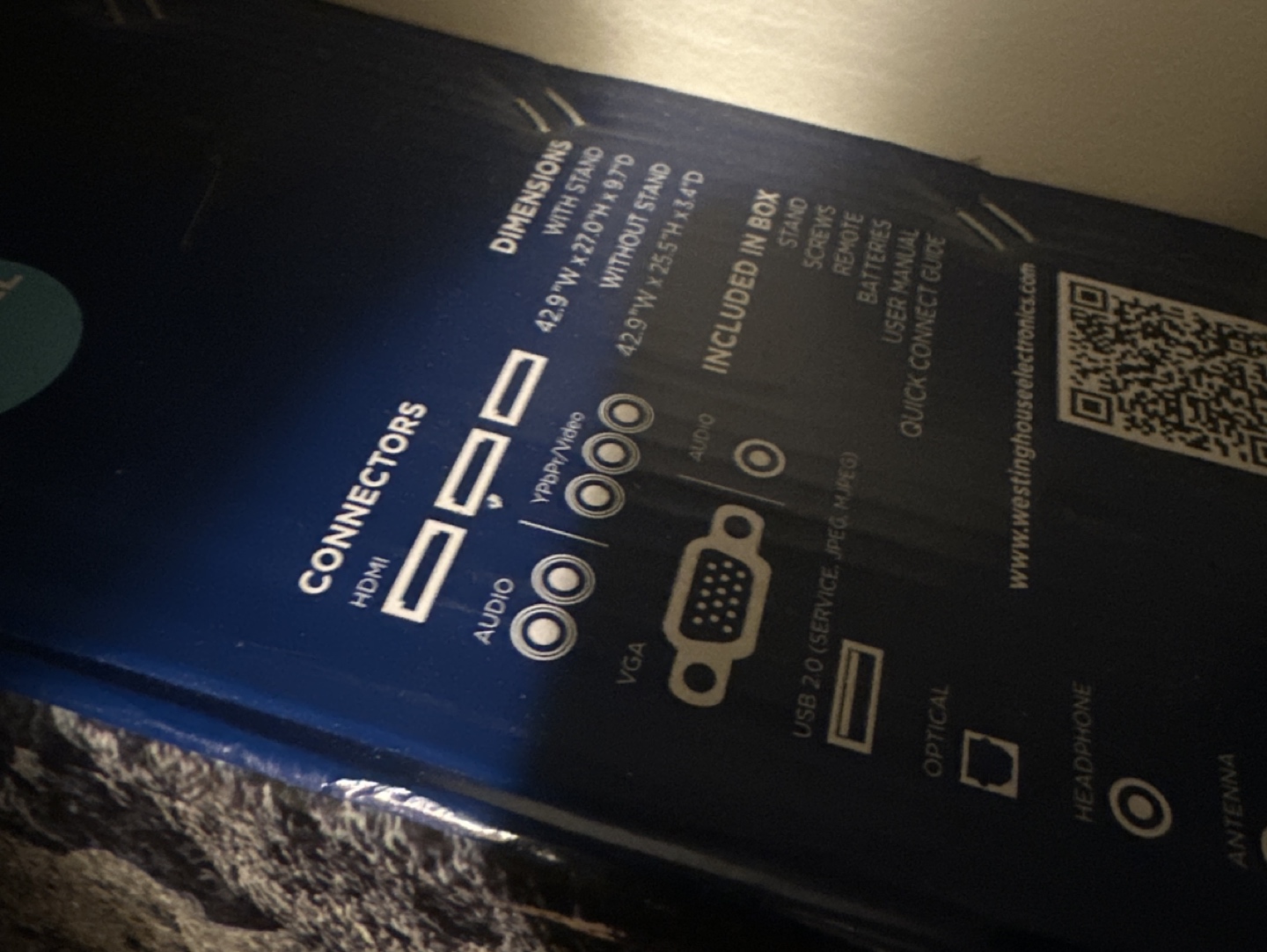 Selling westinghouse 48in LED TV - photo 3