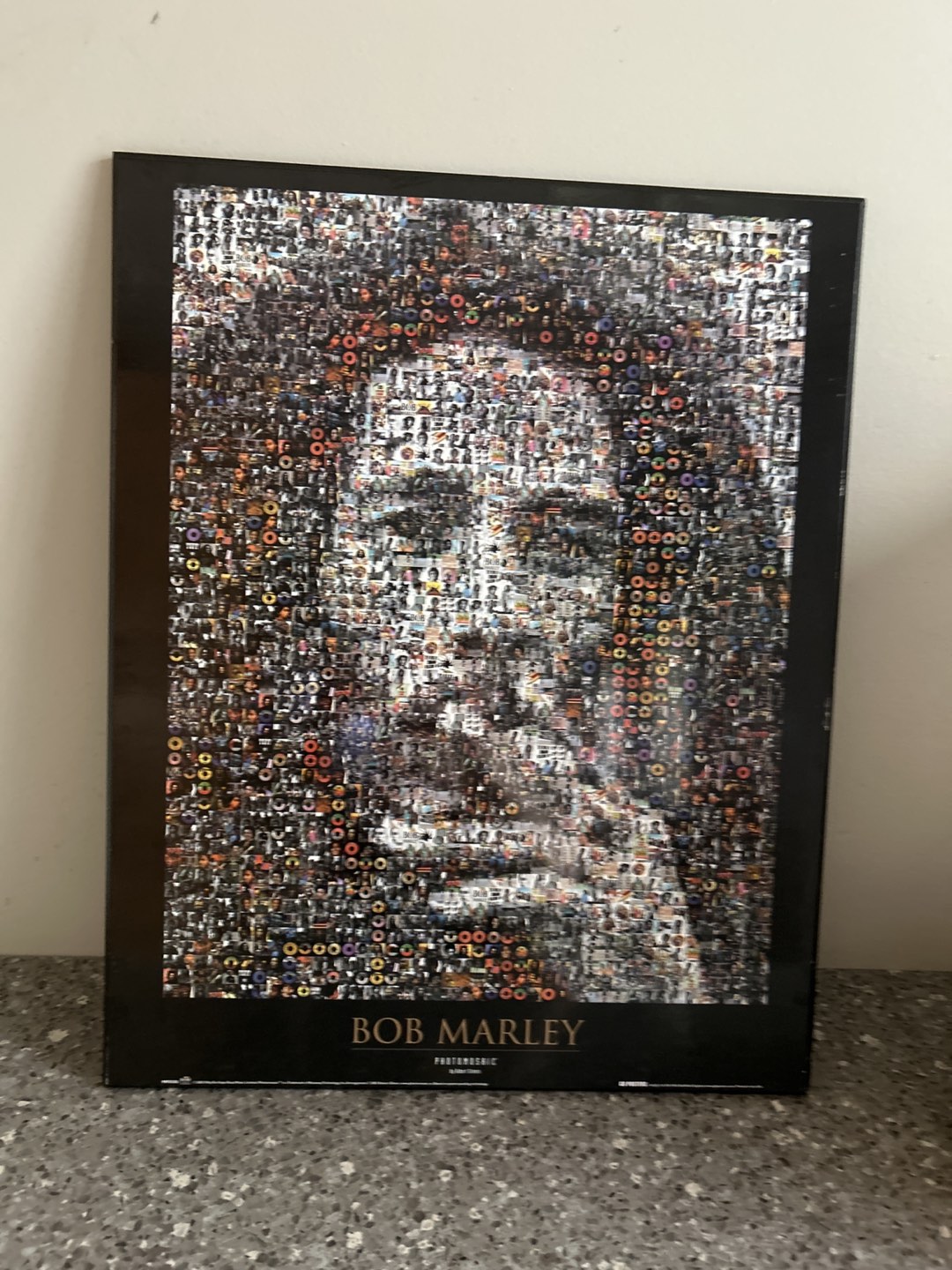 Bob Marley photo mosaic image indicator(2)