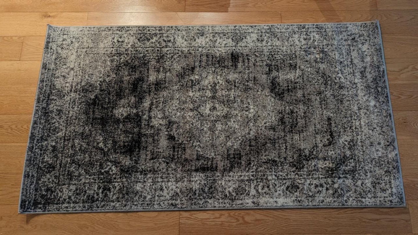 Santorini Grey Silver Rug