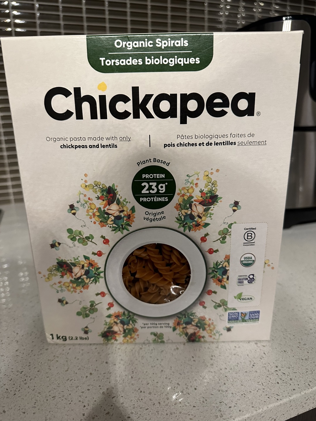 Chickpea pasta Costco