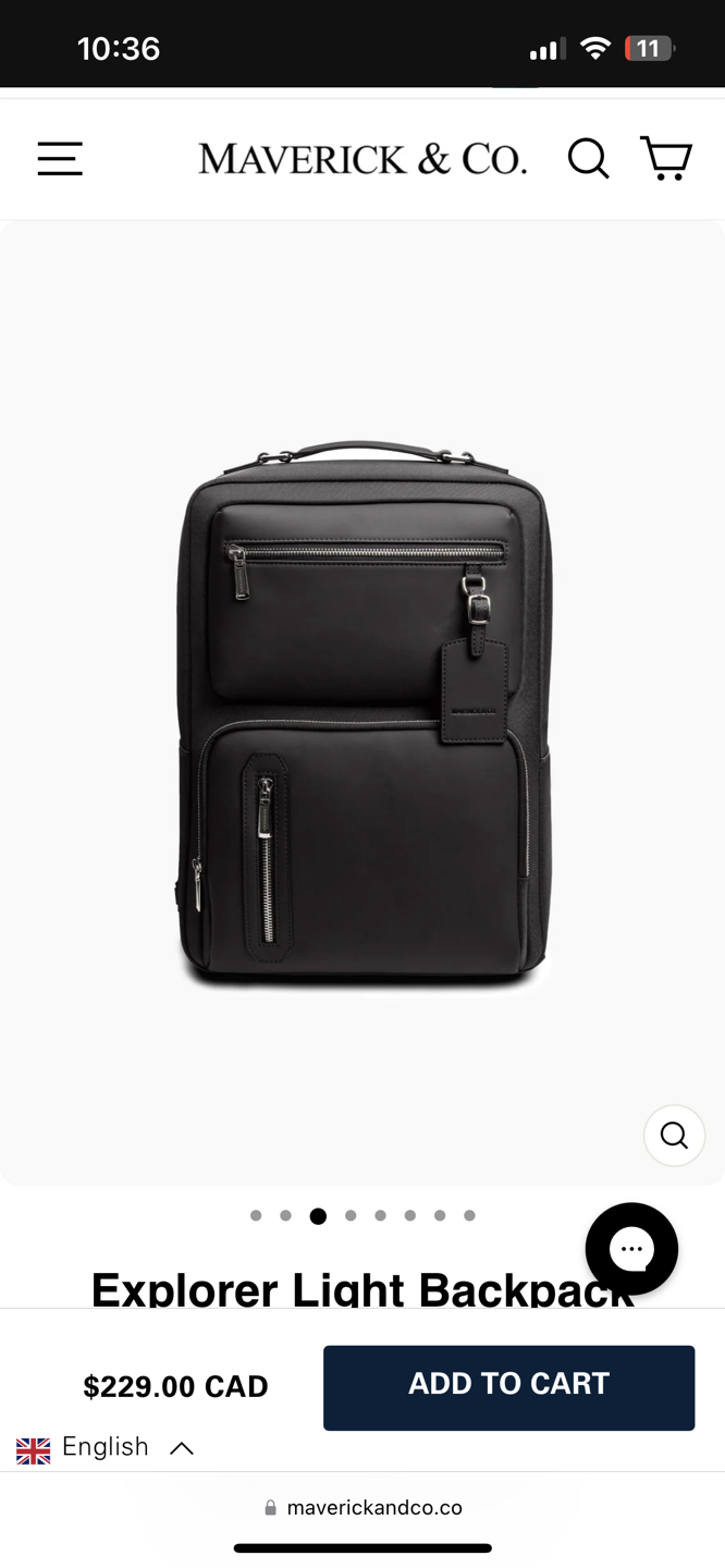 Maverick & Co. Explorer Light Backpack