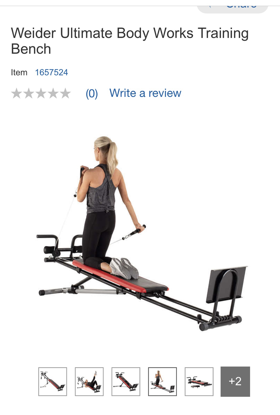 Weider Ultimate Body works - photo 2