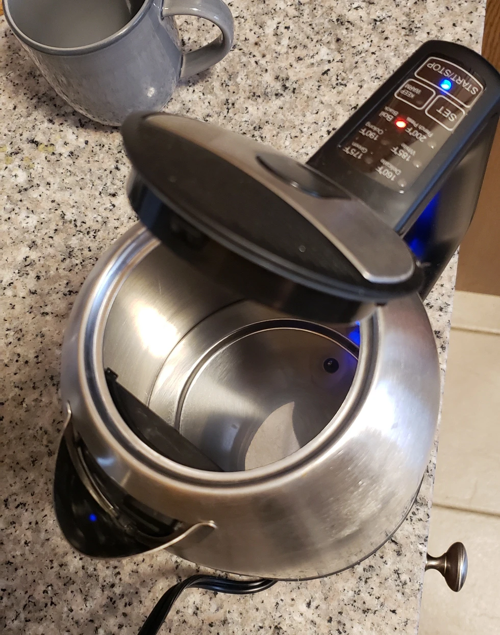 Electric Kettle Temperature Control Stainless Steel

 - photo 2