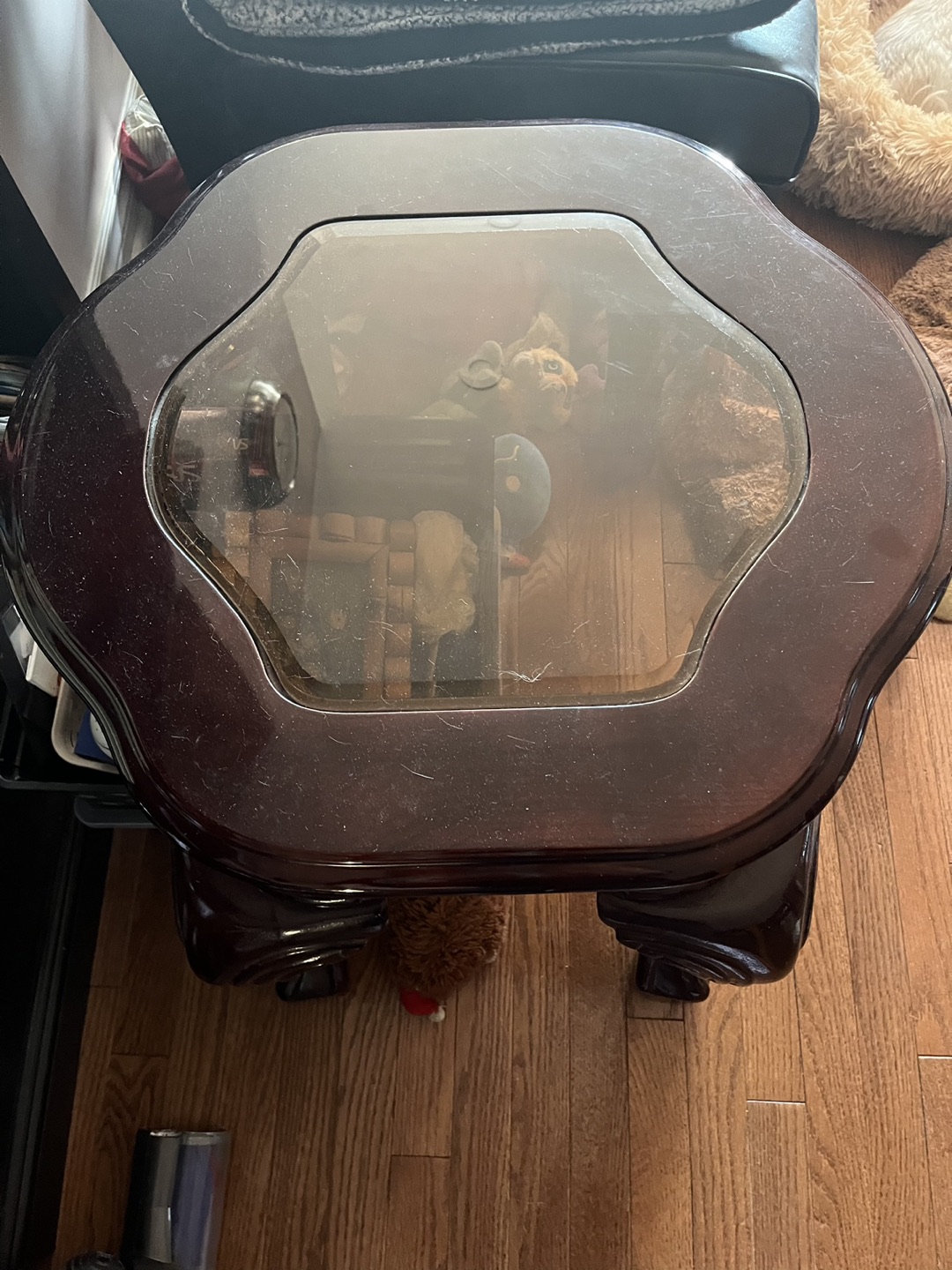 ***Reduced***Solid Mahogany End Tables thumbnail